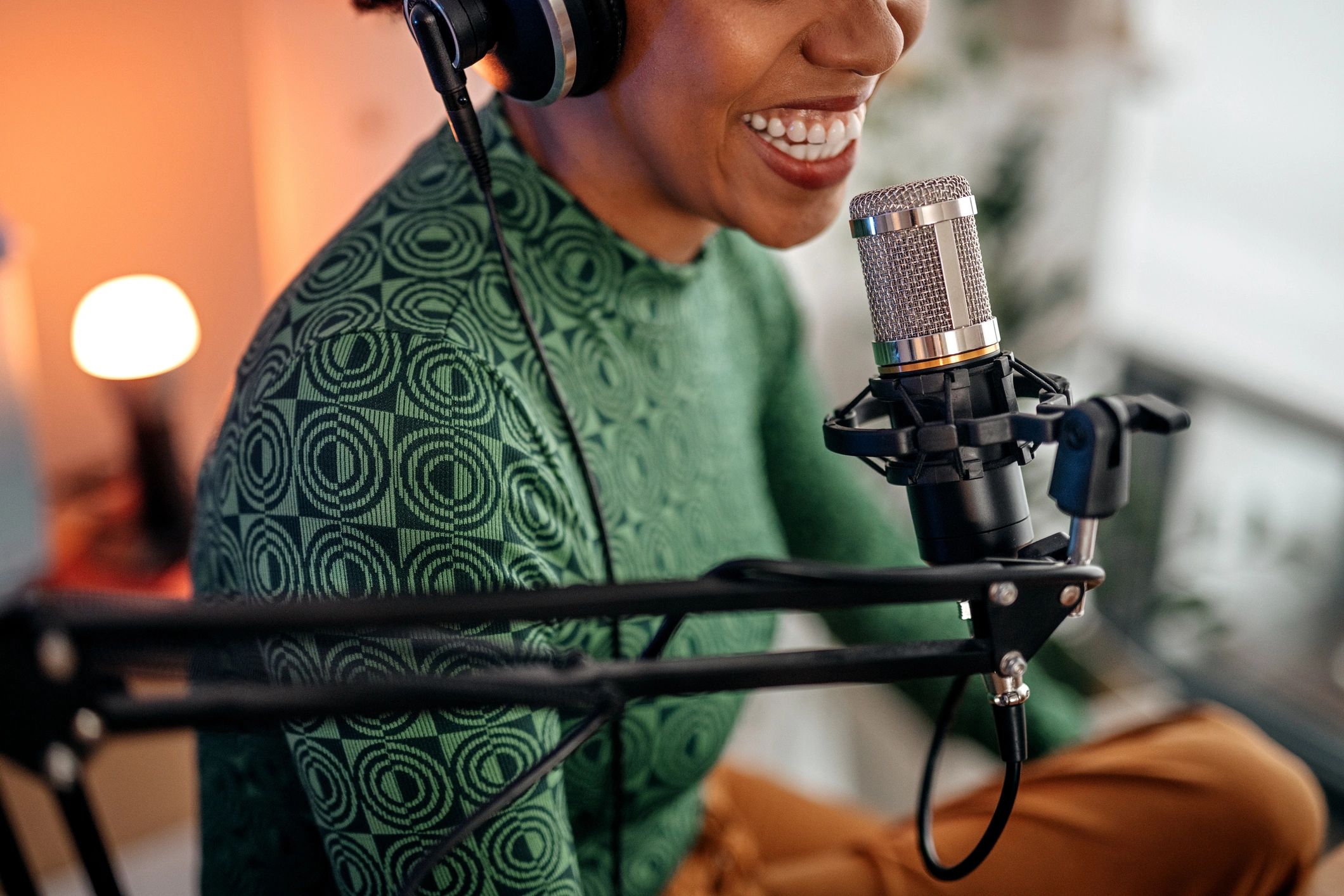 podcast recording studio
