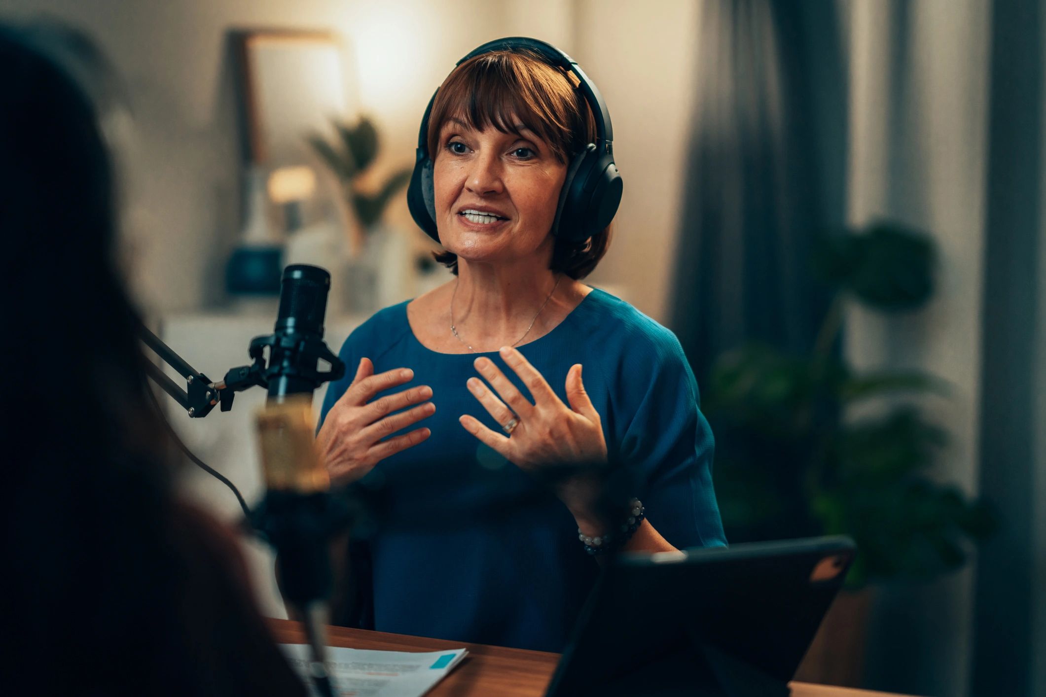 podcast recording studio
