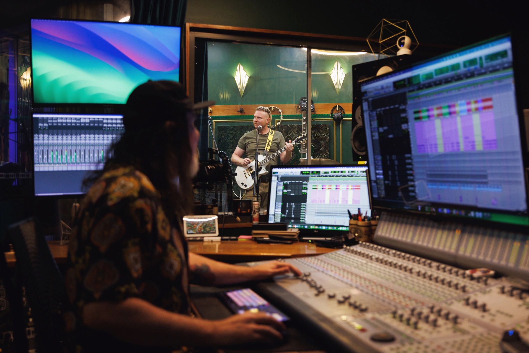 audio video production studio modern