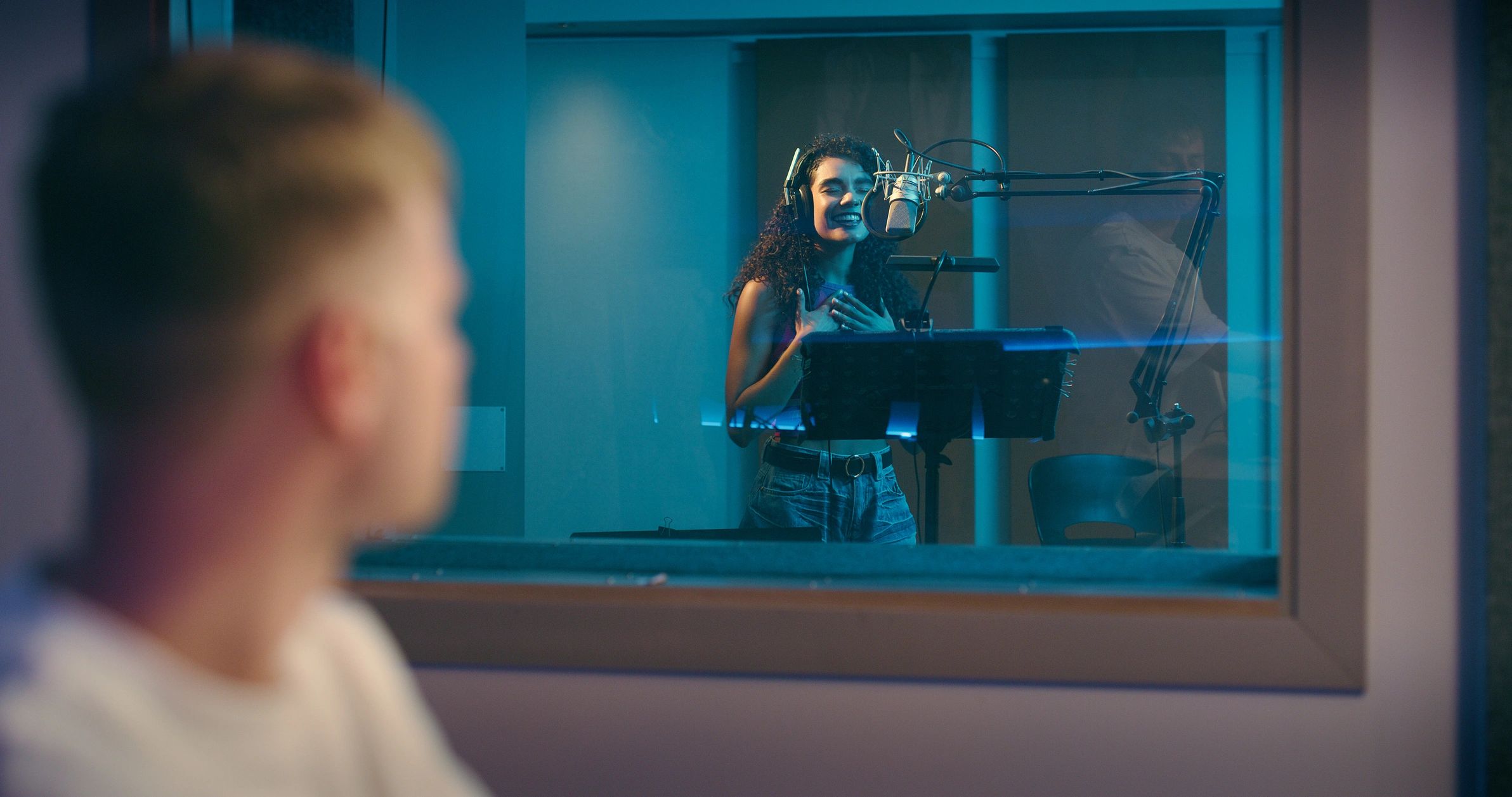 audio production studio modern
